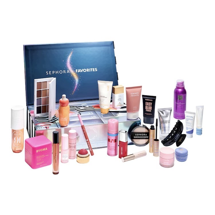 Адвент-календарь Sephora Favorites 2026, 24 средства, из них 14 полноразмерных — фото 2