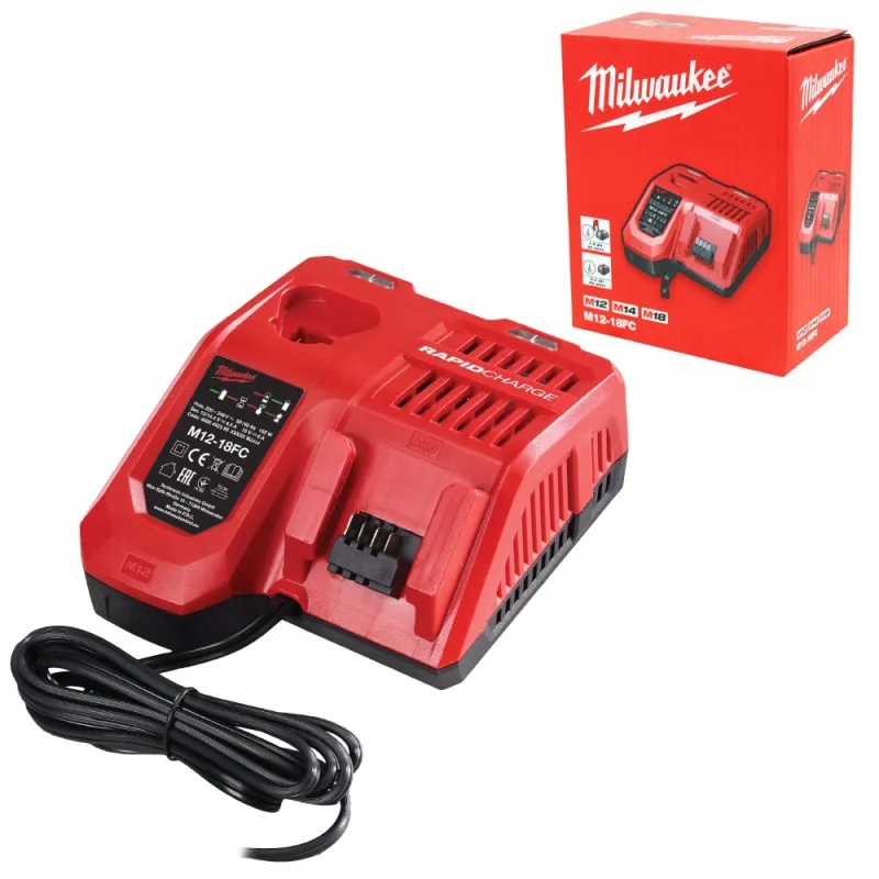 Rychlá Multinapěťová Nabíječka M12-18FC Milwaukee