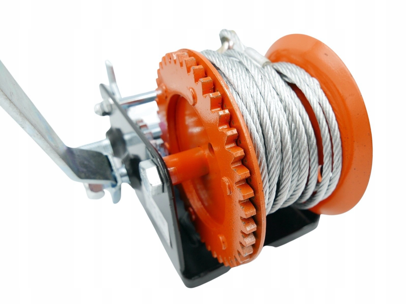 WCIĄGARKA WYCIĄGARKA RĘCZNA KORBOWA LINOWA 1125kg Waga produktu z opakowaniem jednostkowym 5 kg