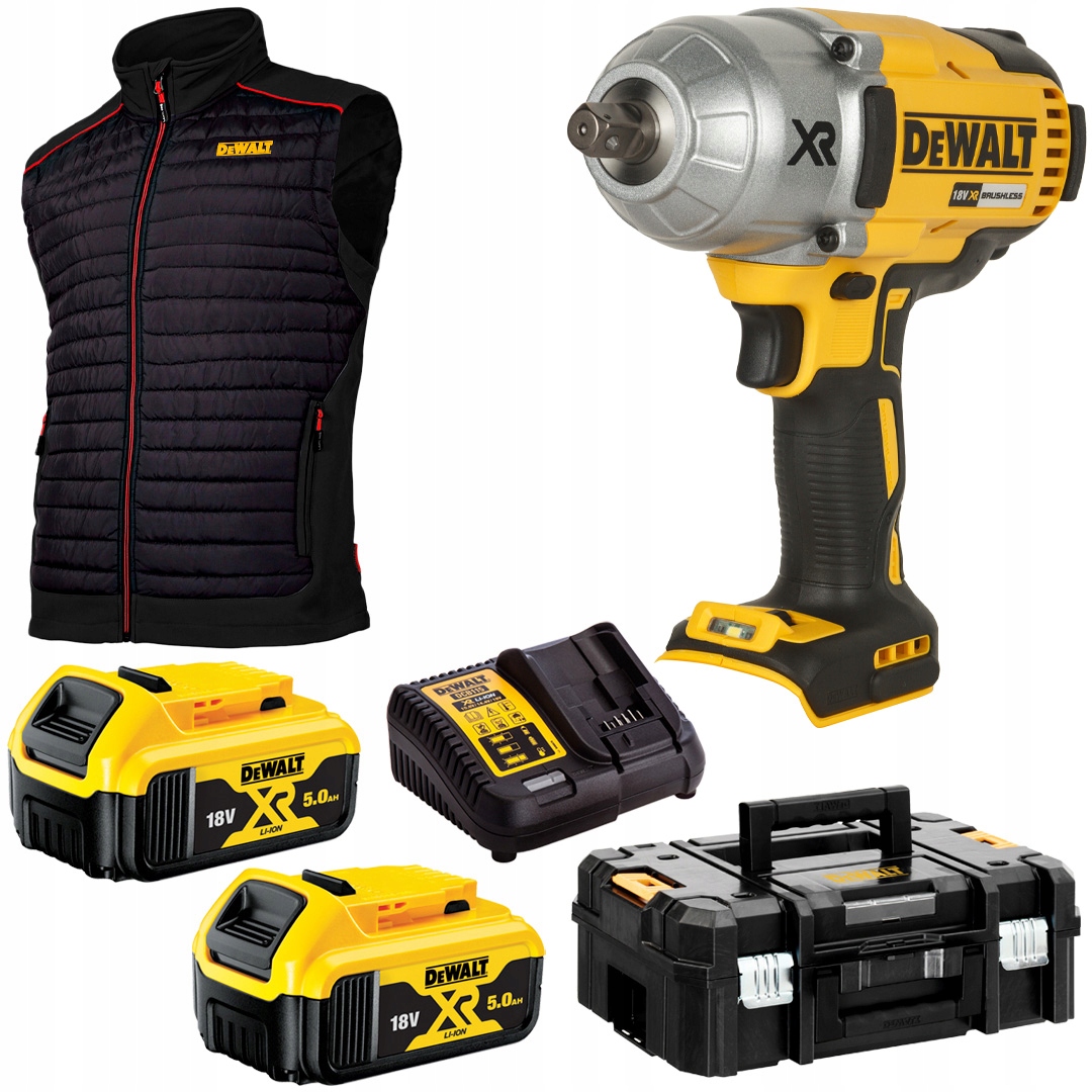 Rázový uťahovák DeWALT DCF899P2 vesta