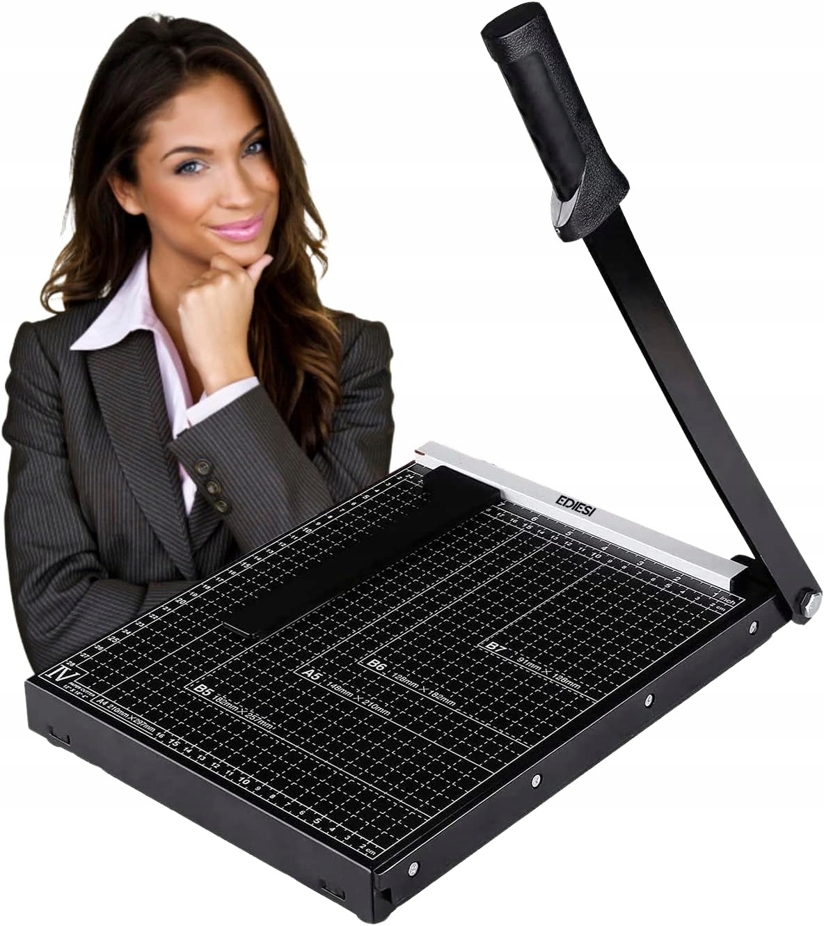 GILOTYNA DO PAPIERU A4 PRECYZYJNA BIUROWA CZARNA