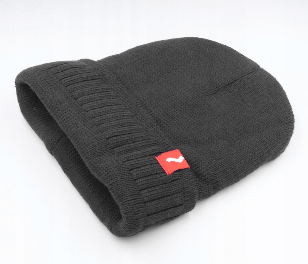 CZAPKA MĘSKA GRUBA ZIMOWA OCIEPLANA FUTERKIEM CIEPŁA ROBOCZA SZARA Model CZCITY S