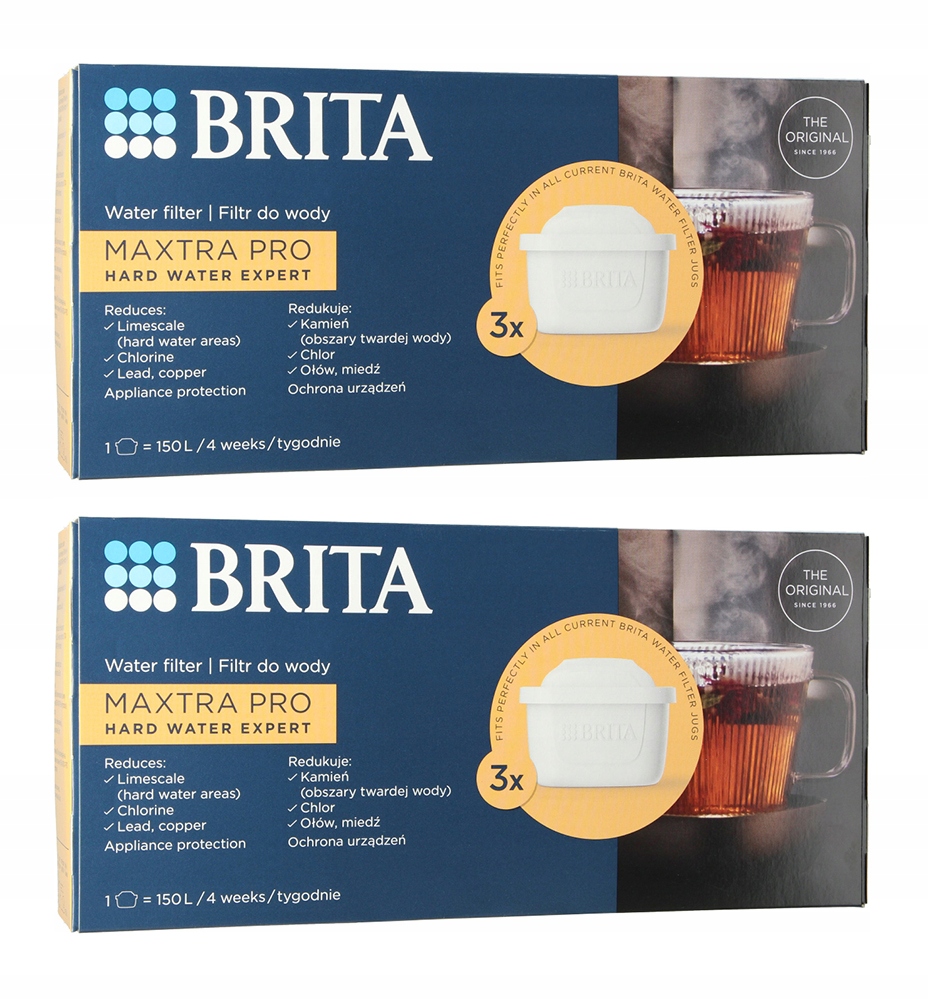 Filtr wody wkład do dzbanka Brita Maxtra Pro Hard Water Expert 2x3szt.