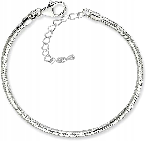 2 x Modulární náramek Základna Stříbro 925 Náramky Moda Trusk