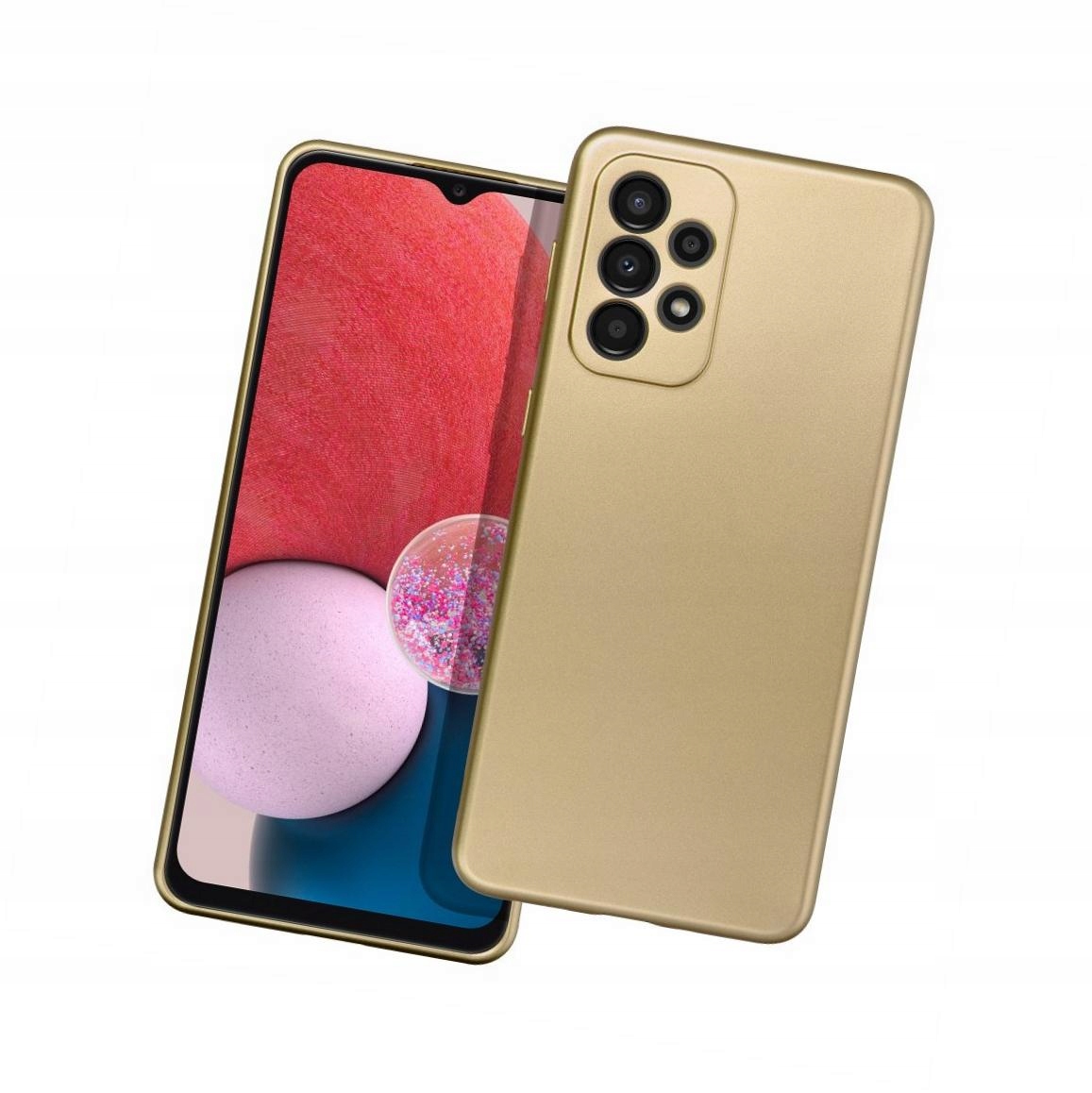 

Etui silikonowe Metallic do Samsung Galaxy A53 5G