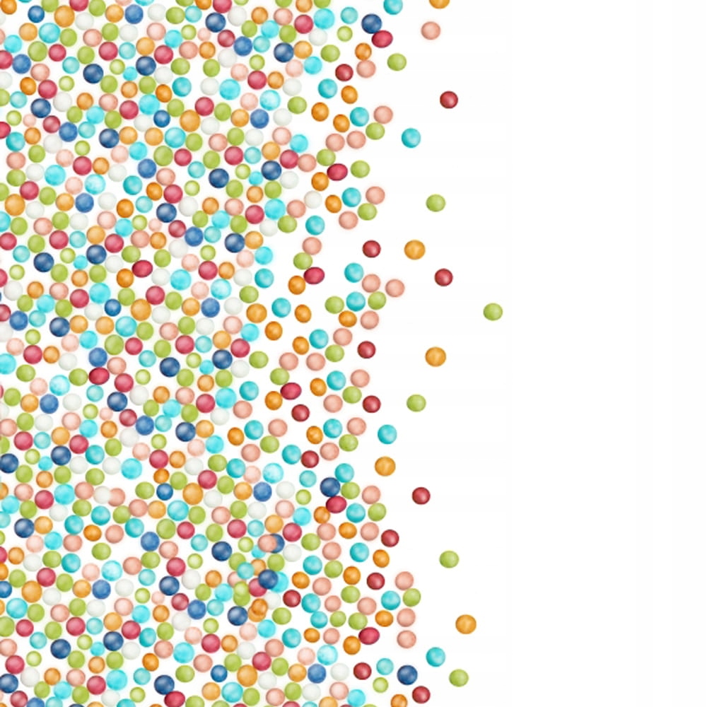 Maczki kolorowe posypka cukrowa Barbara Decor 1,8kg