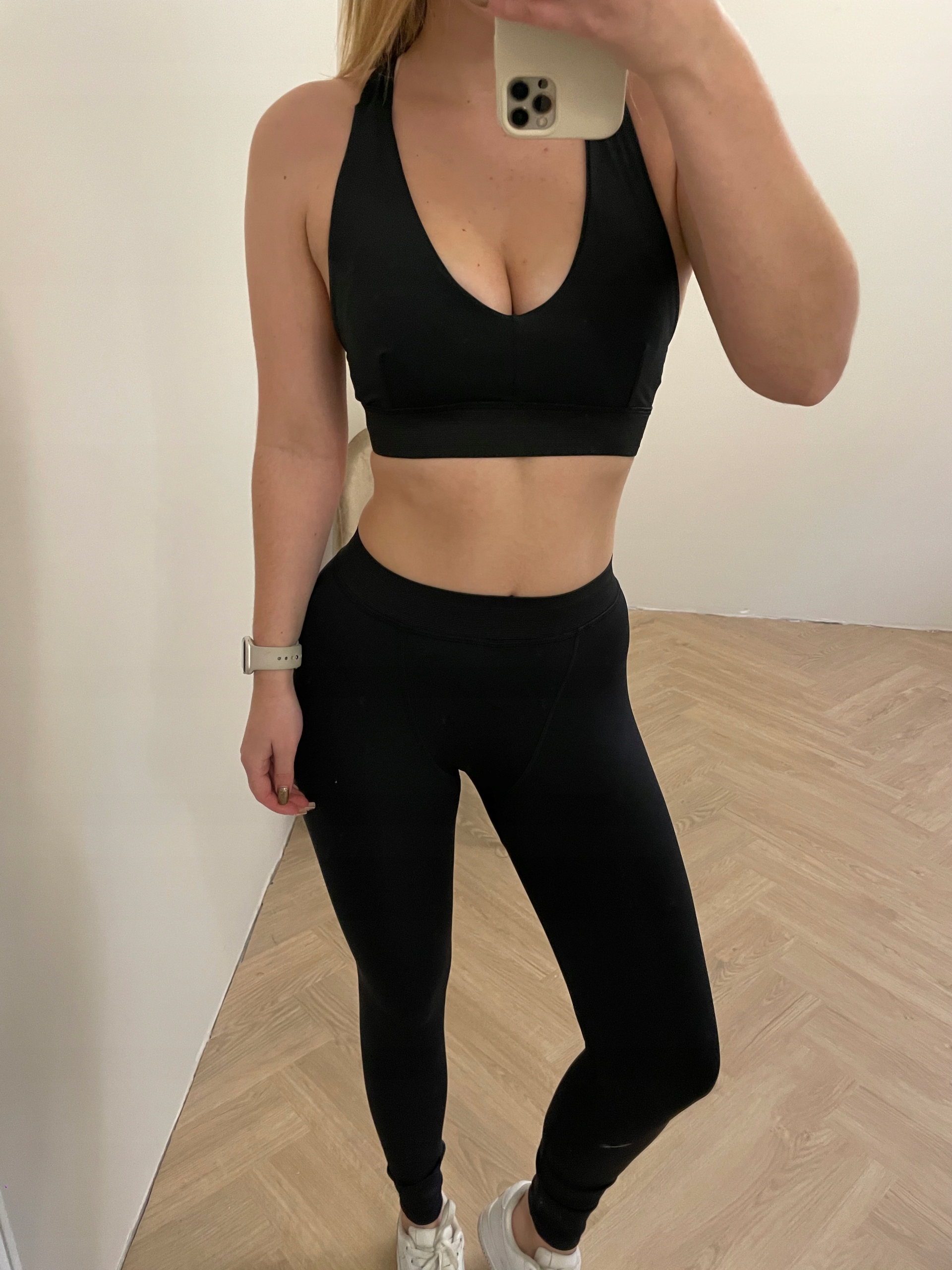 Komplet Top V+ Legíny Penny Classic Black Xs/s