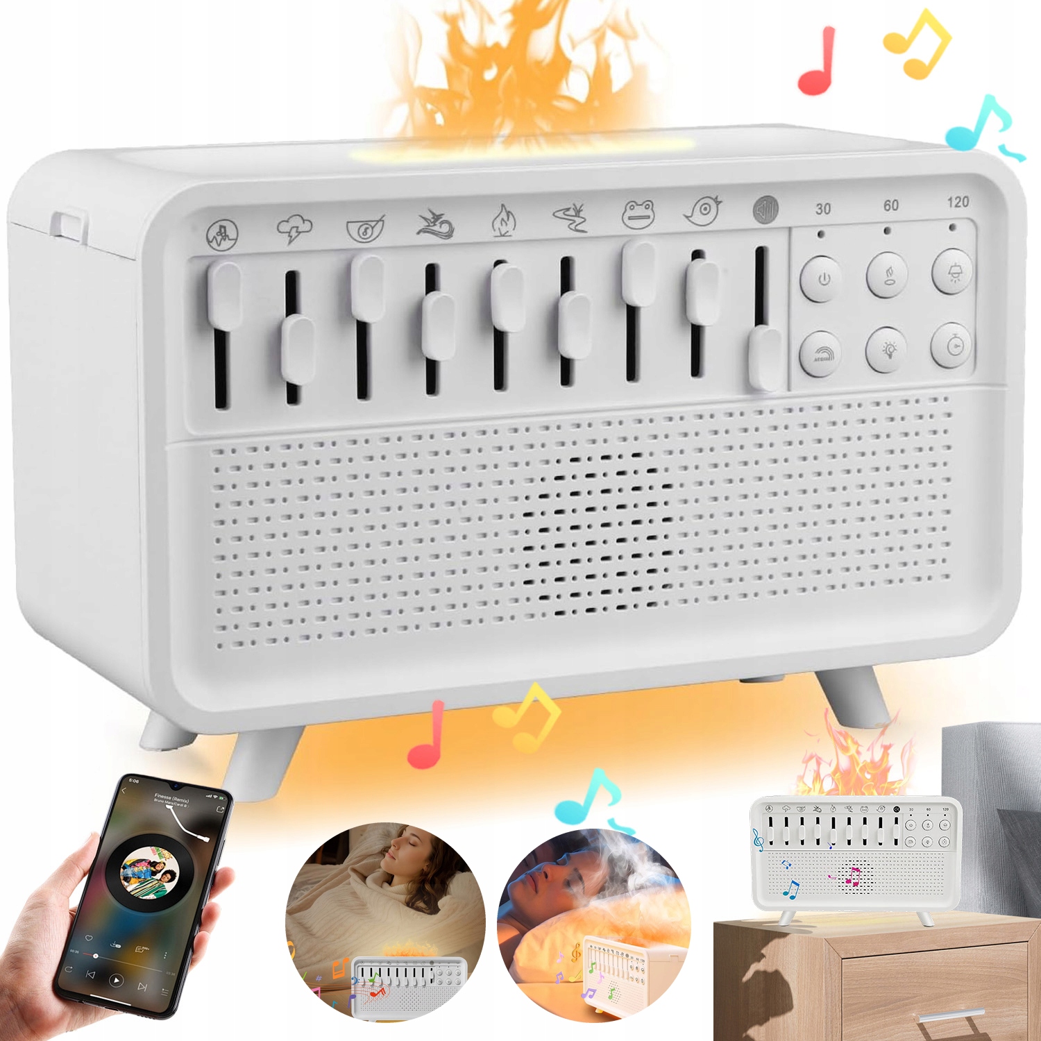 Ultrazvukový Zvlhčovač Vzduchu Vůně Bílý 150 ML Pro Usb Aromaterapii