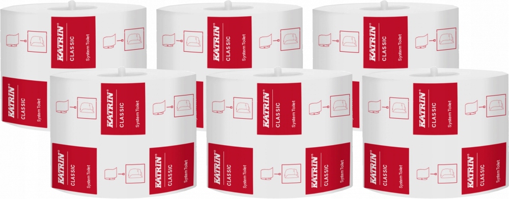 

Papier toaletowy Katrin Classic System Toilet x 6
