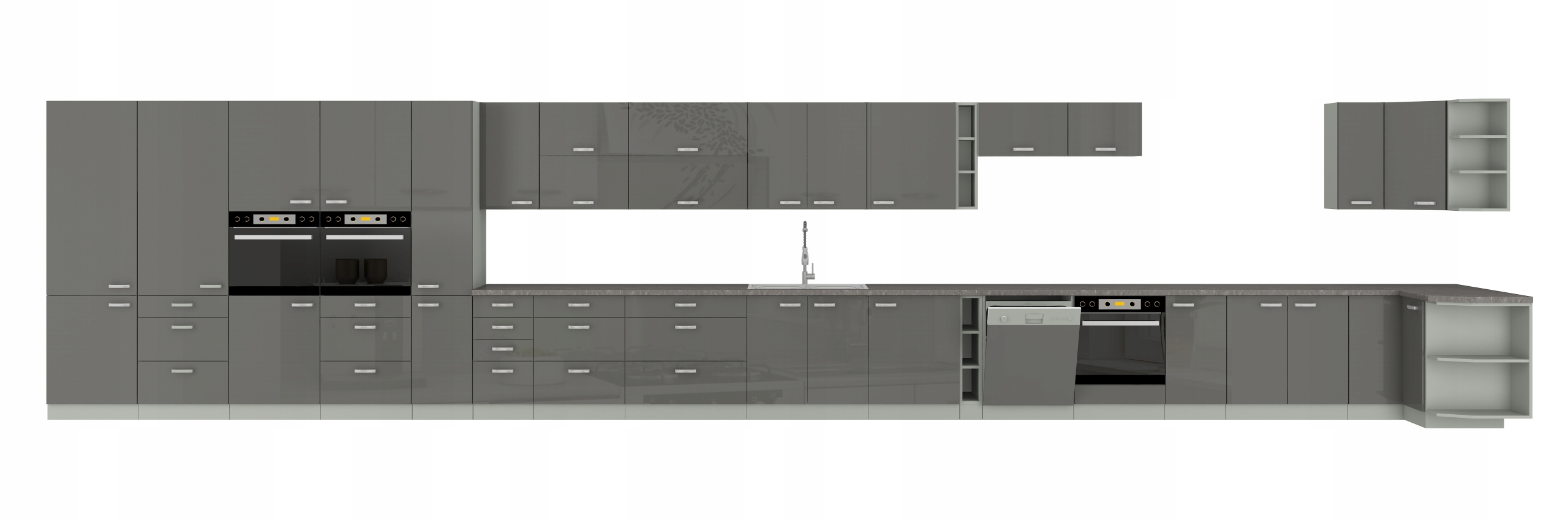 Szafka kuchenna AMAR 60 z PÓŁKĄ HIT SPRZEDAŻY Liczba półek 1