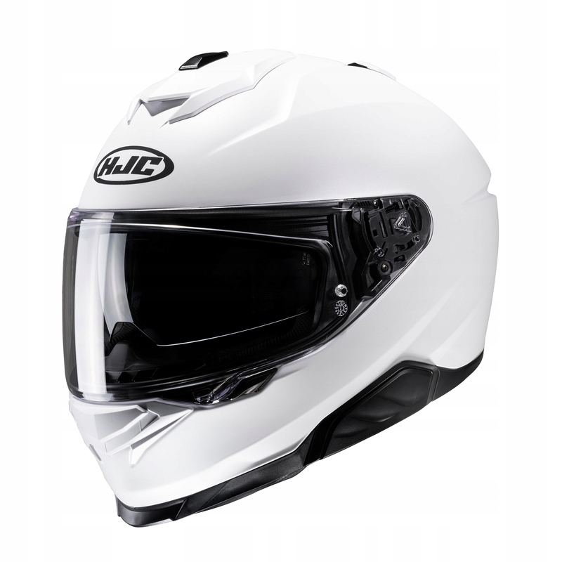 Motocyklová Prilba Hjc I71 Semi Flat Pearl White M