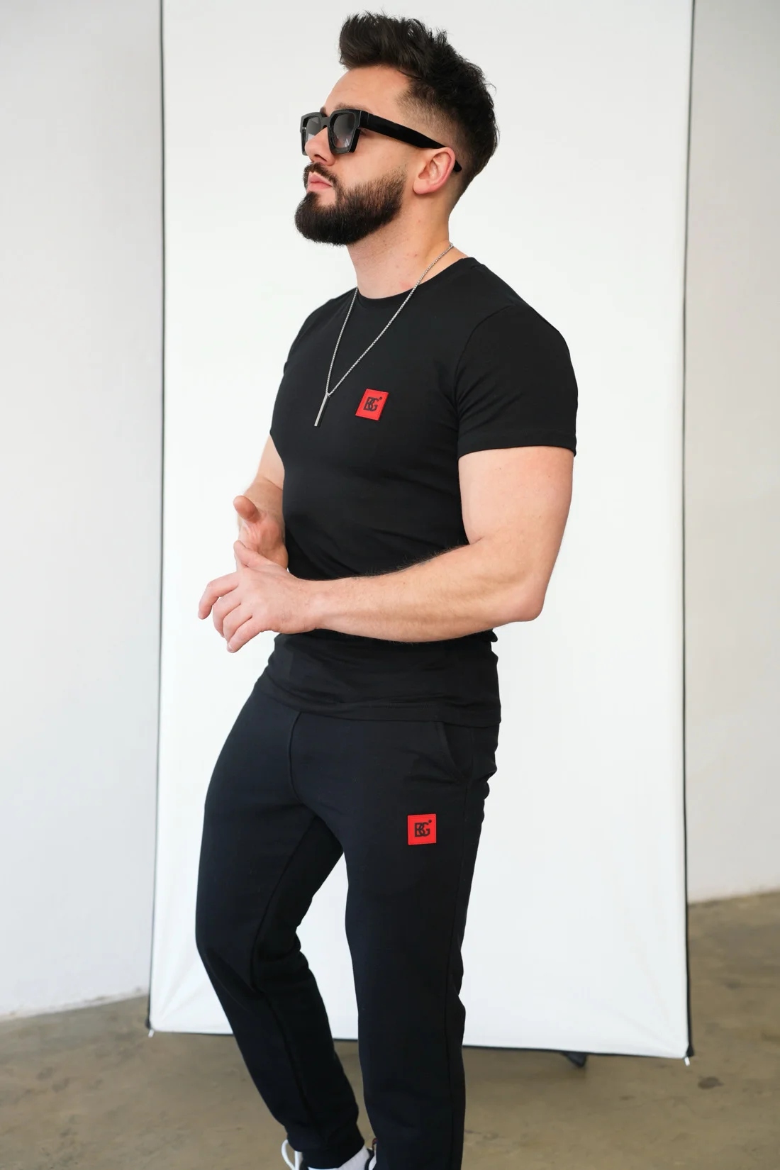 pánské tričko Bg Klaus černá L