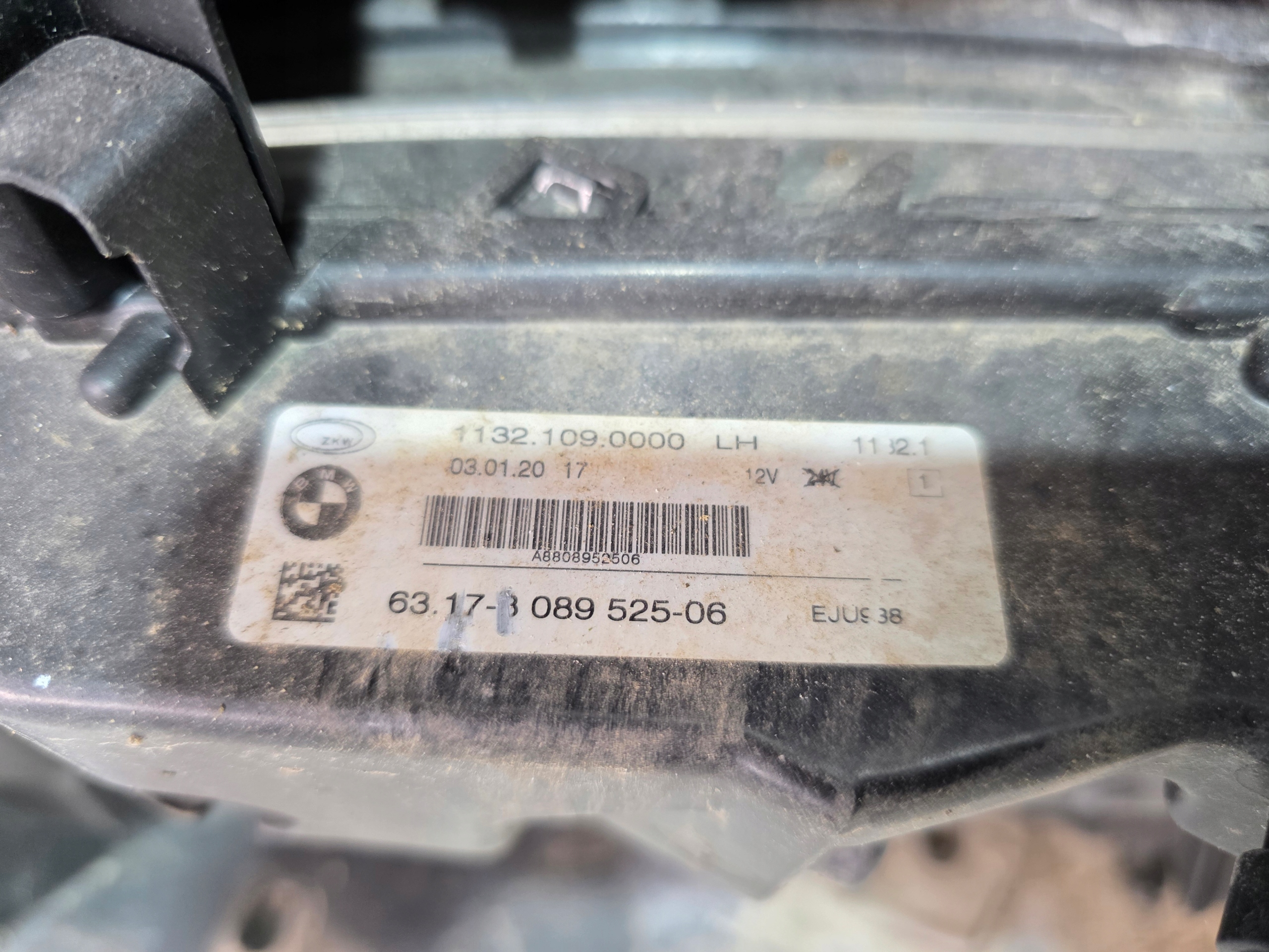 Frontstoßstange BMW 4 G22 COUPE UK 6XPDC KAMERA C36 DRAVITGRAU METALLIC