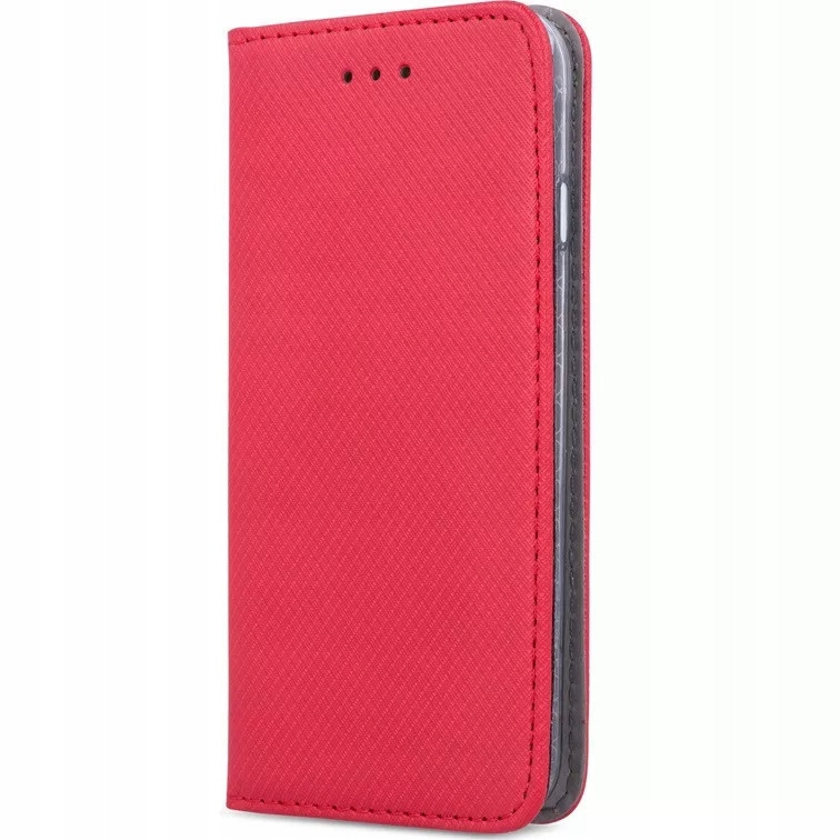 Realme C53 / Narzo N53, Etui z klapką, stojak, Smart Magnet, czerwony