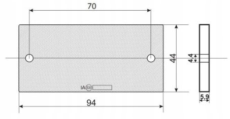 ODBLASK PRZYKRĘCANY DOB-042 BIAŁY FRISTOM Numer katalogowy części DOB-042B