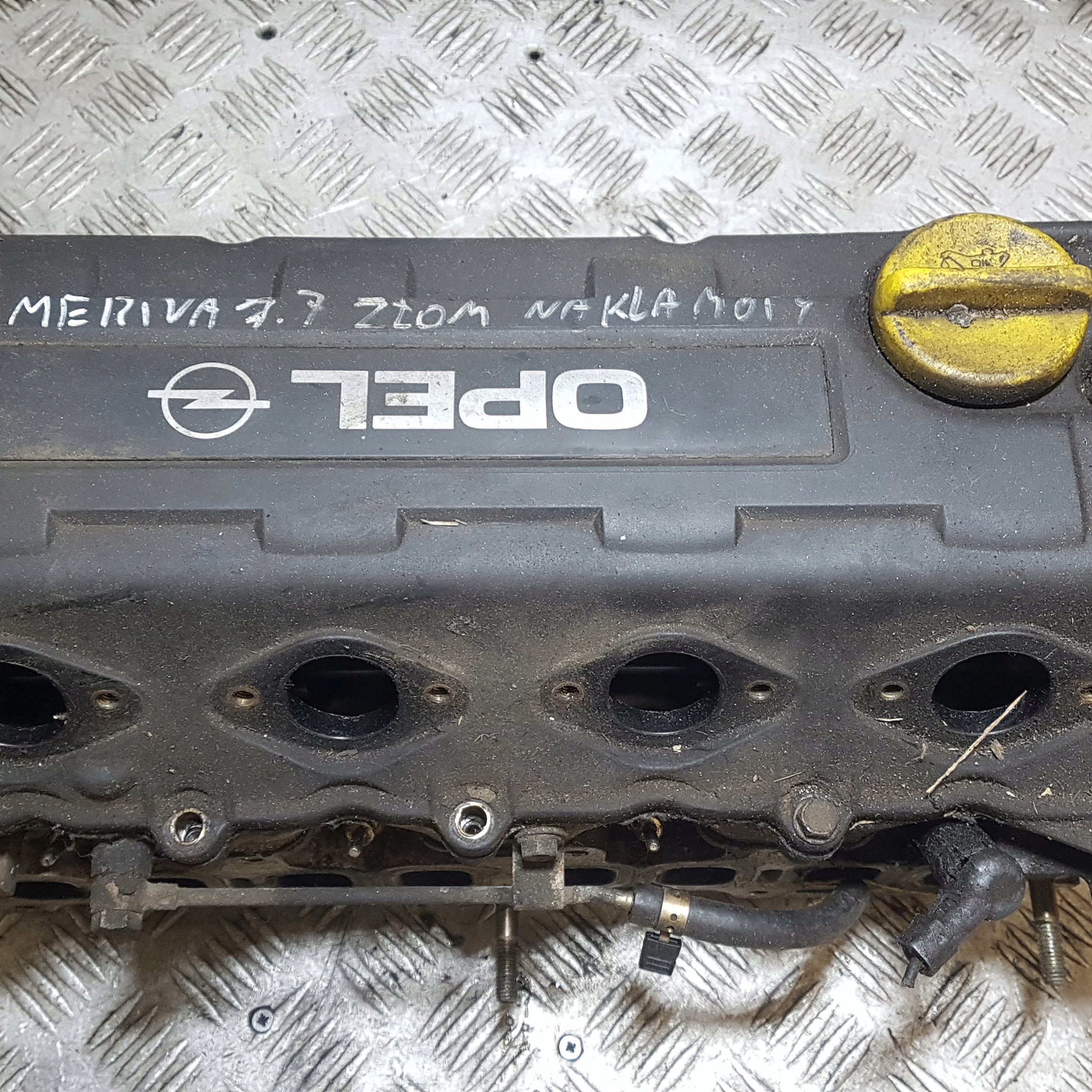 head. OPEL MERIVA A 1.7 DTI