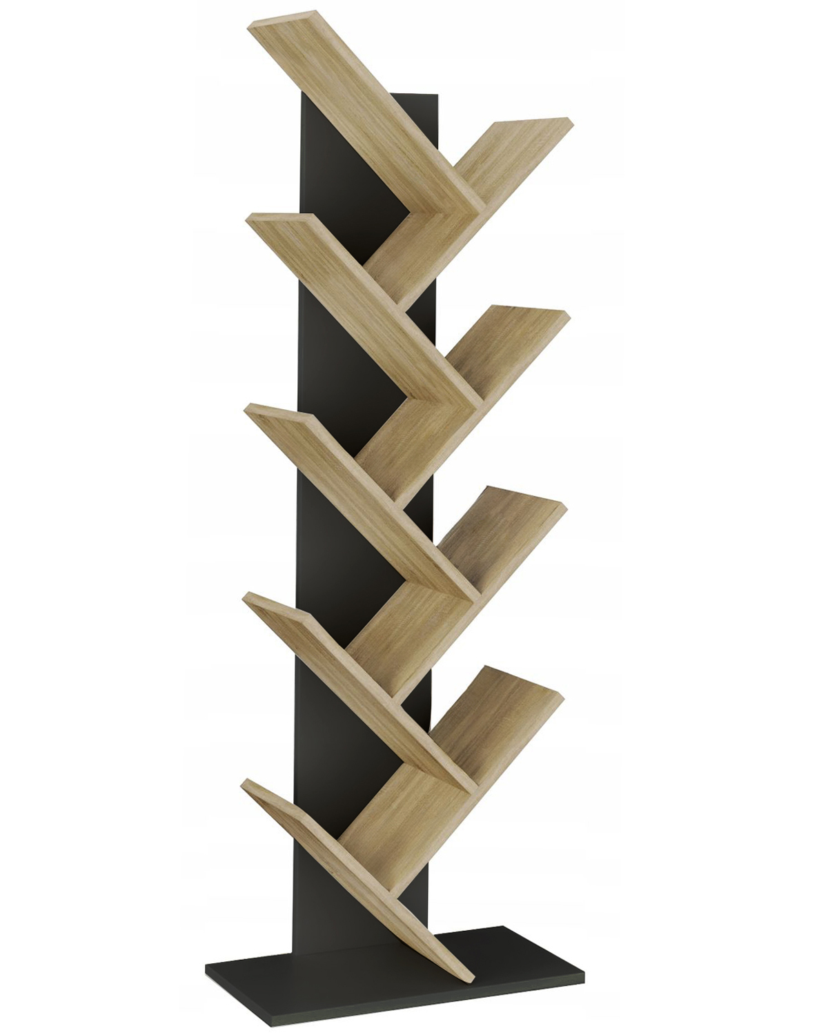 WĄSKI REGAŁ STOJĄCY NA KSIĄŻKI PÓŁKI "JODŁA" Marka inna