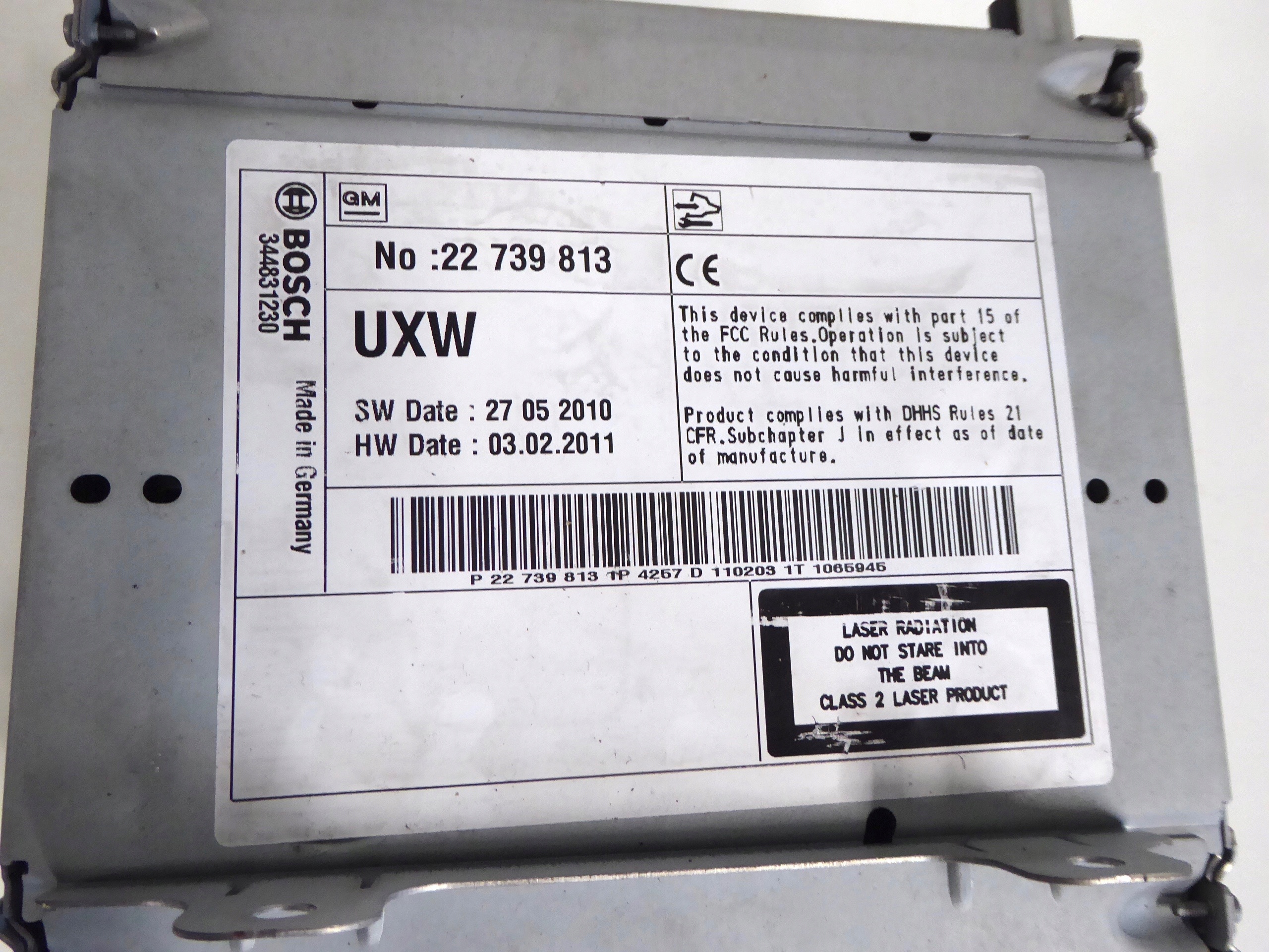 RADIO Navigation Module CD500 NAVI OPEL INSIGNIA