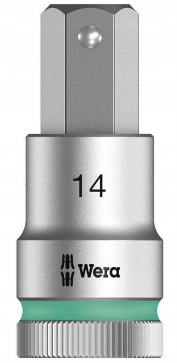 

Wera nasadka 14 Hex plus 1/2 cala Zyklop 8740 C Hf