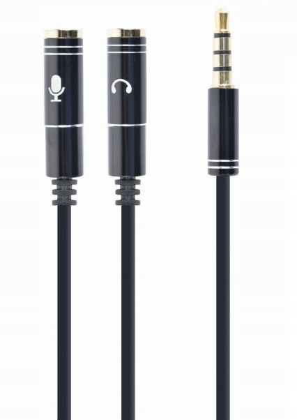 

Przejściówka Audio do słuchawek 2x Mini Jack 4PIN