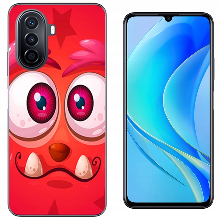 

Etui Silikon Do Huawei Nova Y70 Szkło 9H