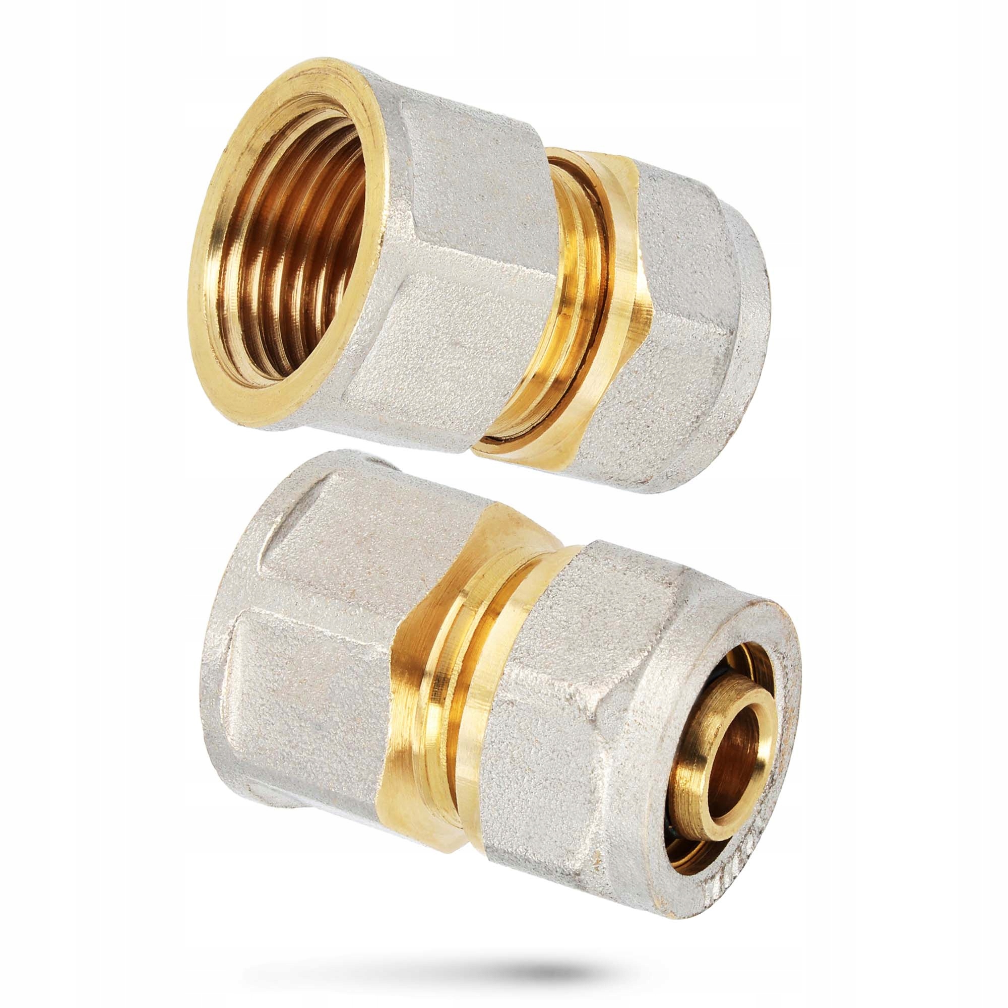 Złączka PEX 16x1/2 GW SKRĘCANA Nypel Mufa Złącze Skrętna REDUKCJA Rur Wody Typ kształtka