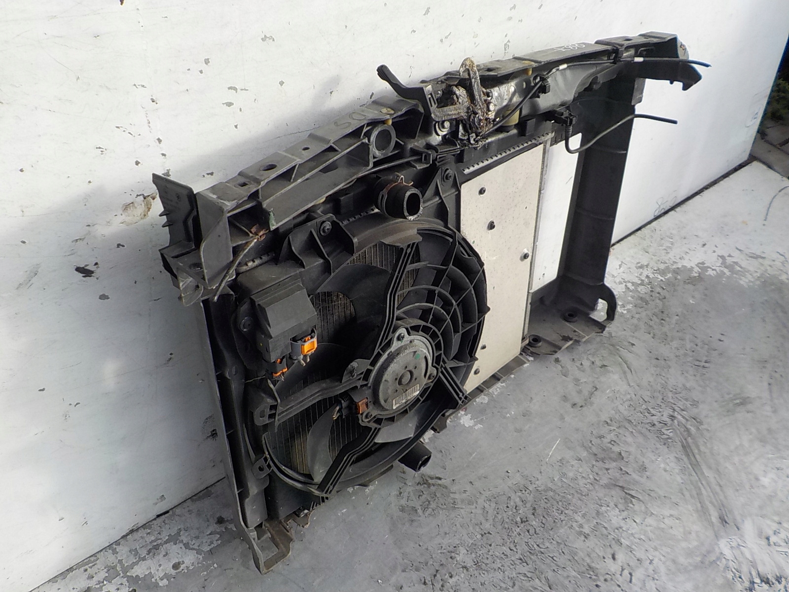 887 CITROEN C3 II support panel for radiators pillar iron