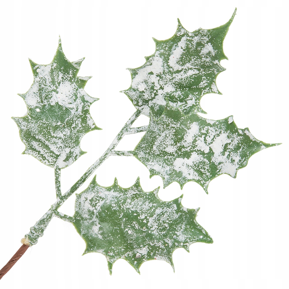 

Gałązka Dekoracyjna Oszroniona Ostrokrzew 17cm