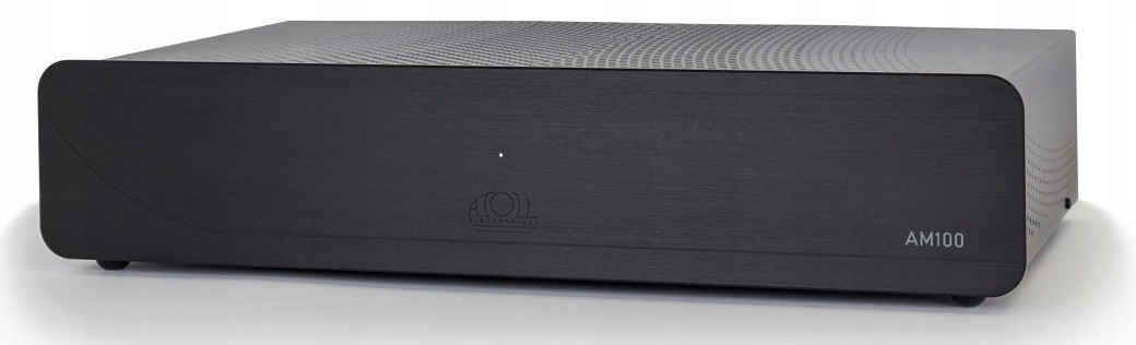Atoll AM100 Black Końcówka Mocy, Potężna Wydajność, Wspaniałe Brzmienie