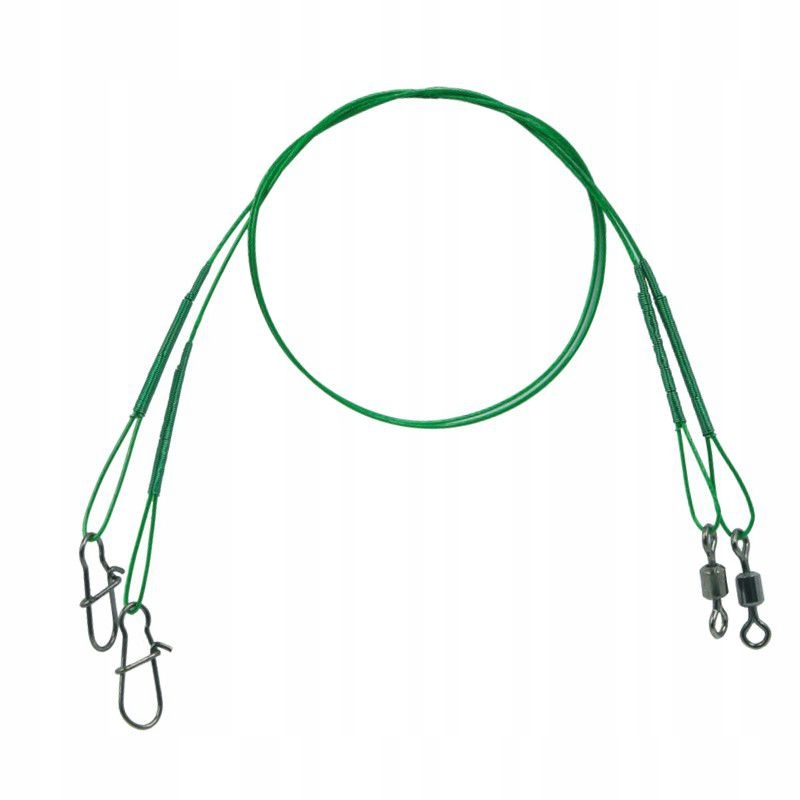 PRZYPON STALOWY NYLSTAR KONGER [20cm/5kg] 2SZT