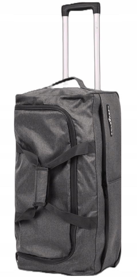 TORBA PODRÓŻNA NA KÓŁKACH BAGAŻ WALIZKA DUŻA 55L SZARA Marka ZD TRADING