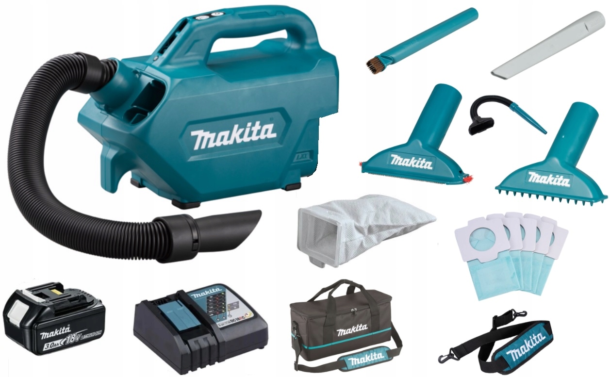 

Makita DCL184RF Odkurzacz Samochodowy Aku 18V
