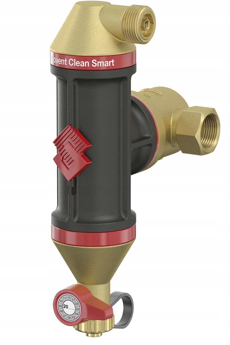 Separator powietrza i zanieczyszczeń Flamcovent clean Smart 3/4 cala