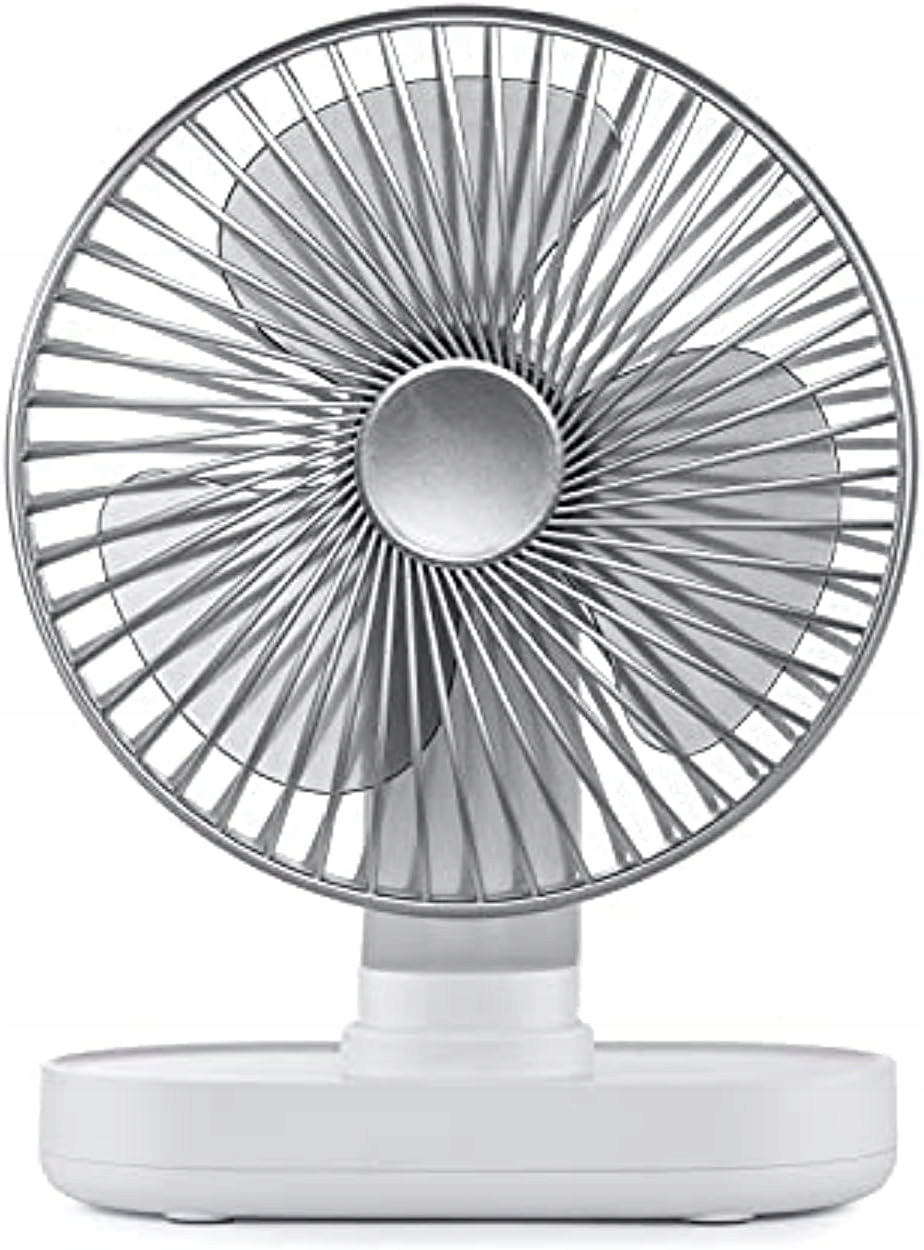 Stolný ventilátor D77 Usb 4000 mAh, 4 režimy tichého prúdenia vzduchu