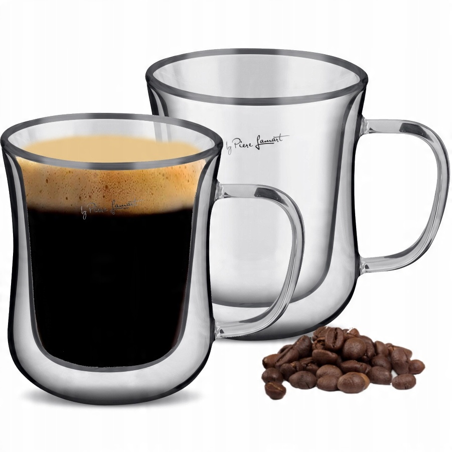

Szklanki termiczne Lamart 220ml Kubek Podwójne Dno