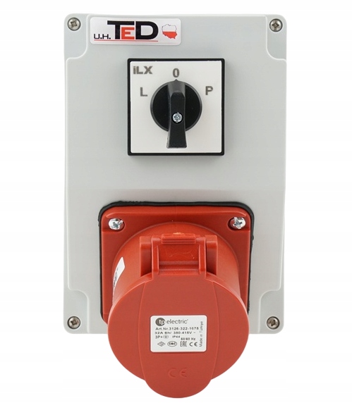 Stavební Rozvaděč Combopol 1 X 400V 32A/4P Vypínač L.0.P