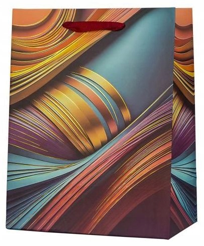 Ozdobná papírová dárková taška Pěkné ozdobné tašky Anna Style 10 kusů