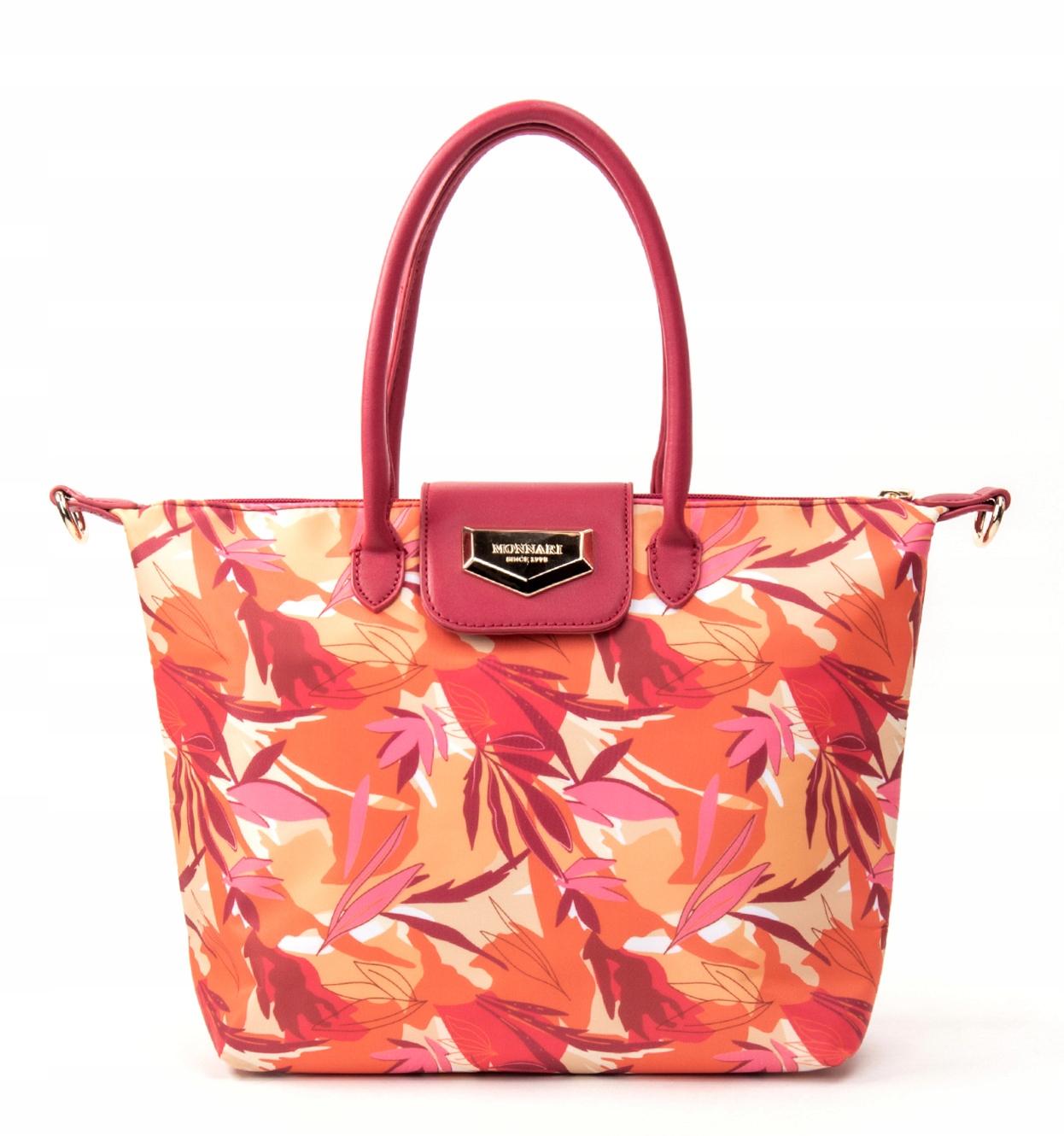 MONNARI Efektowna wiosenna torba Shopper Koszyk Marka Monnari