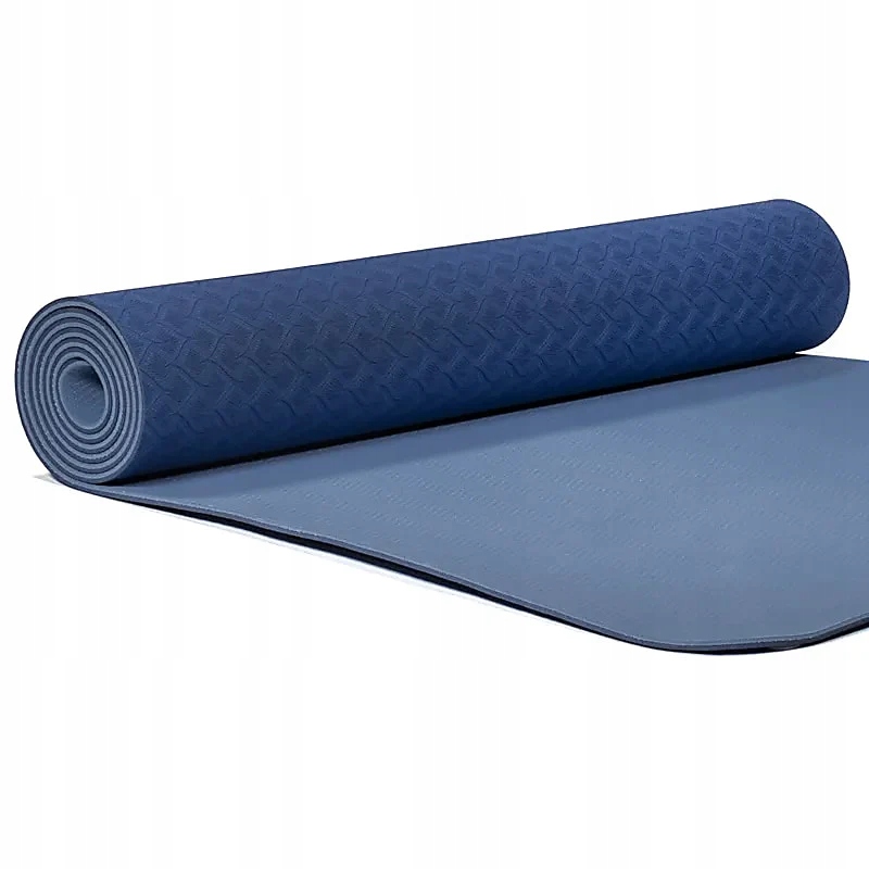 Podložka na jógu Yogi & Yogini Premium Tpe 5 mm modrá