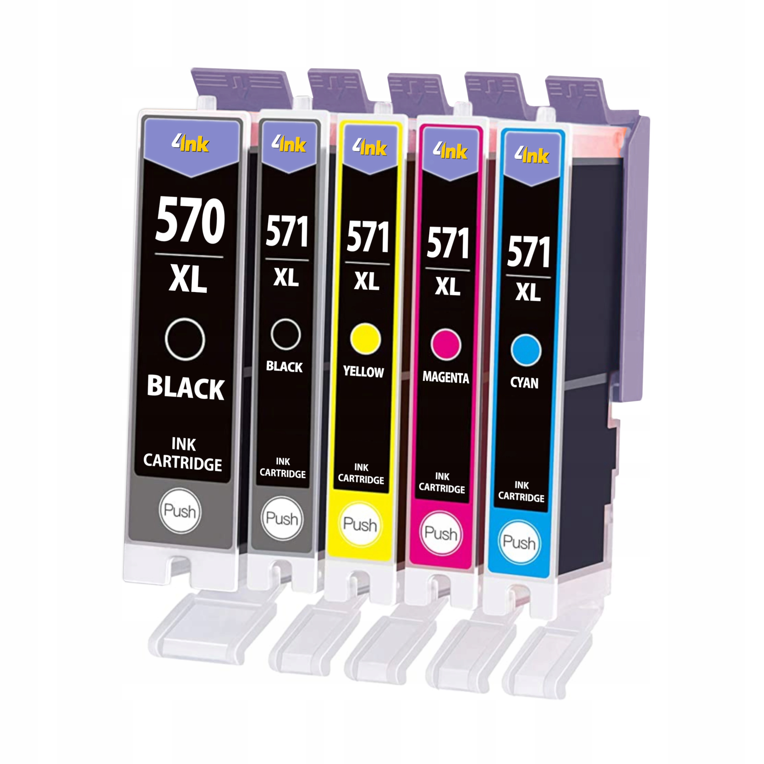 

5x Tusze XL Do Canon Pixma MG5750 MG6850 MG7750