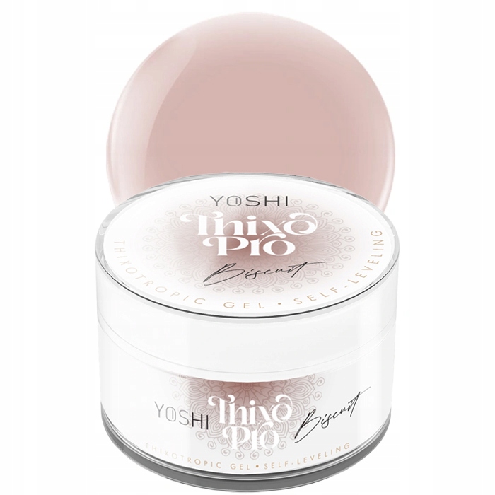 Yoshi Stavební Gel samovyrovnávací Thixo Pro Gel Uv/led 50 ml Biscuit