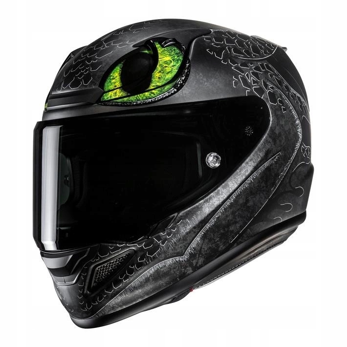 Motocyklová prilba Hjc Rpha 12 Toothless 2 Universal Black čierna Darčeky