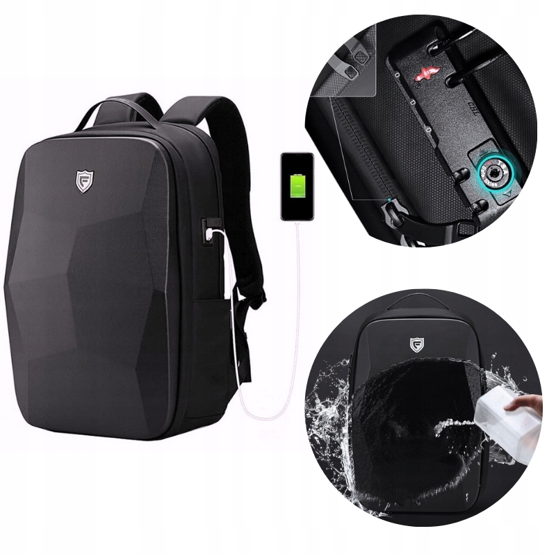 Taška Batoh Na Notebook Pánská, Obchodní, Proti Krádeži, Usb Tsa Pro Práci