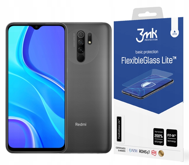 

3MK FlexibleGlass Lite do Xiaomi Redmi 9 Szkło