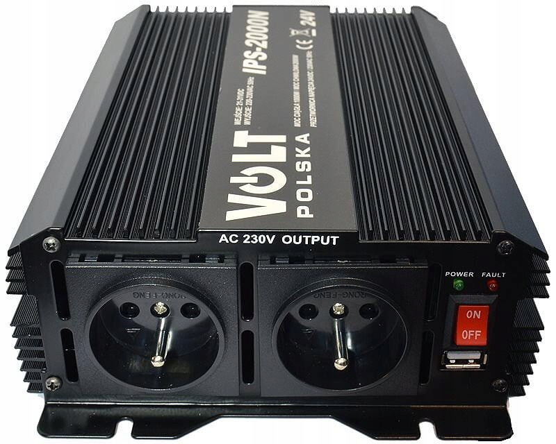 Prevodník Volt Polska IPS-2000N 24V 230V 1000/2000W