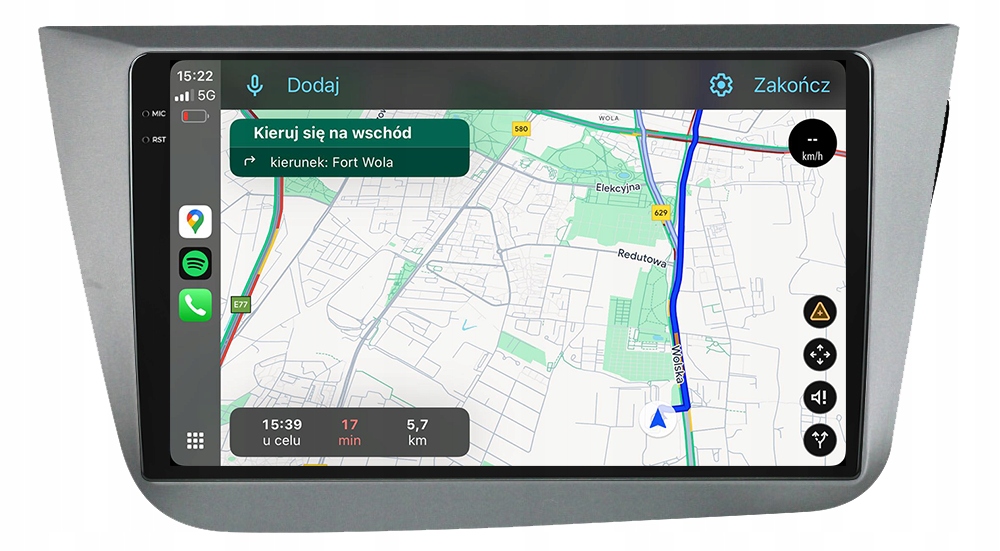 Seat Altea Radio Navigace Android TS20 12GB/256GB 2K UIS7870