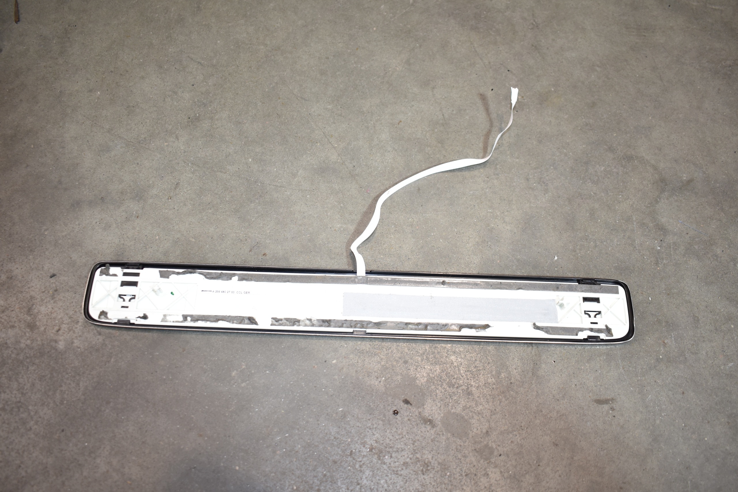 cap moulding threshold AMG AMBIENTE LED MERCEDES W206 W214 X254 1