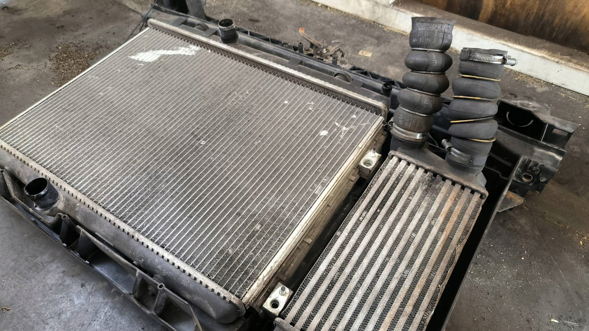support panel for radiators radiator PEUGEOT PARTNER III