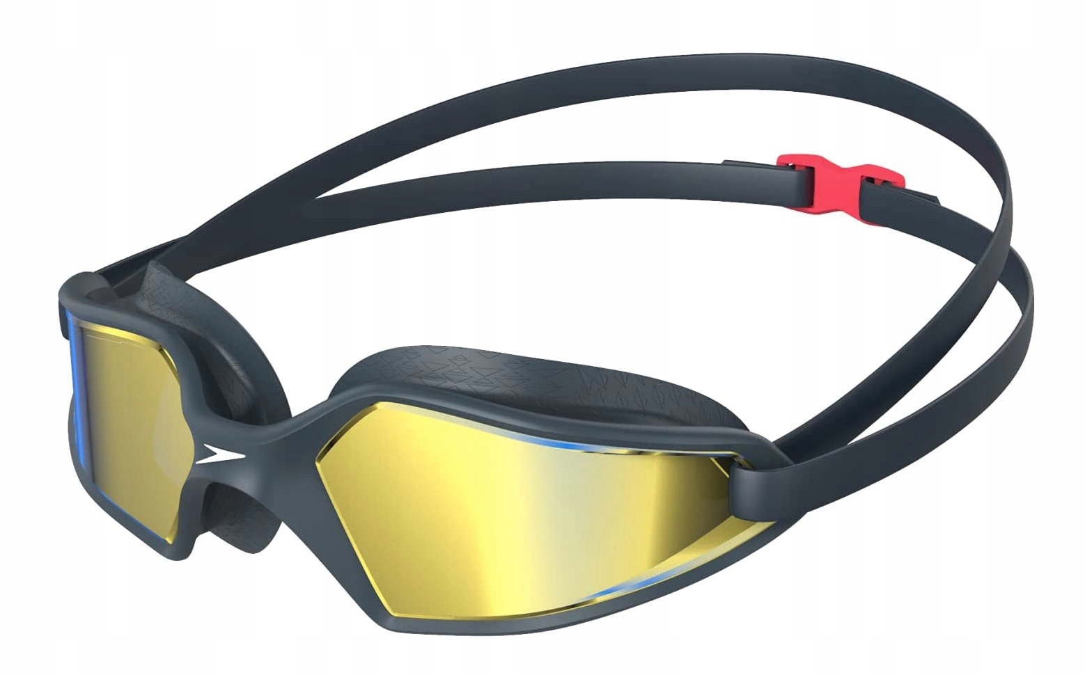 Okulary pływackie dla dorosłych Speedo Hydropulse Navy Gold Mirror