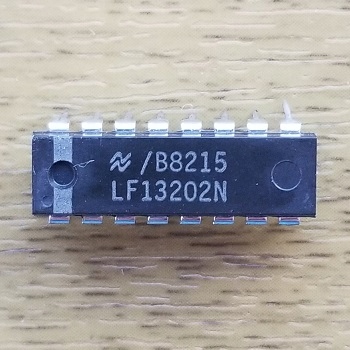 LF13202N poczwórny łącznik sygnałów analogowych